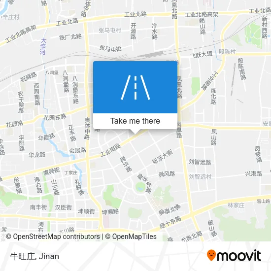 牛旺庄 map