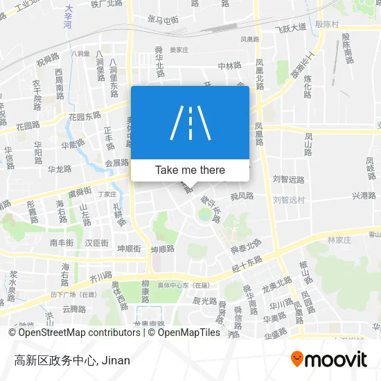 高新区政务中心 map