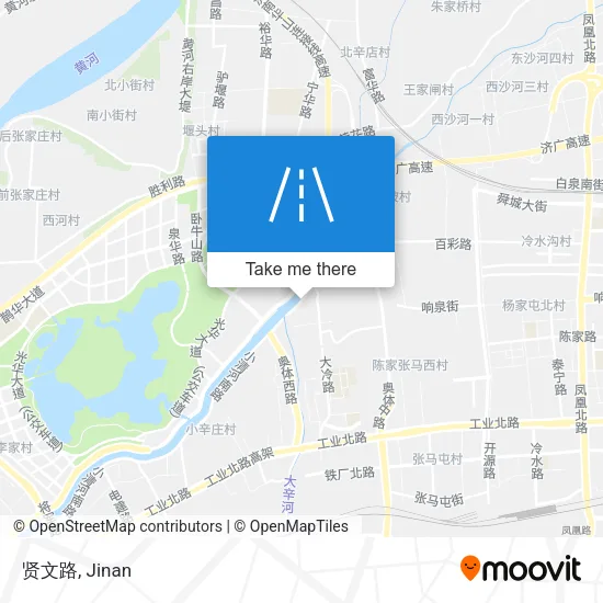 贤文路 map