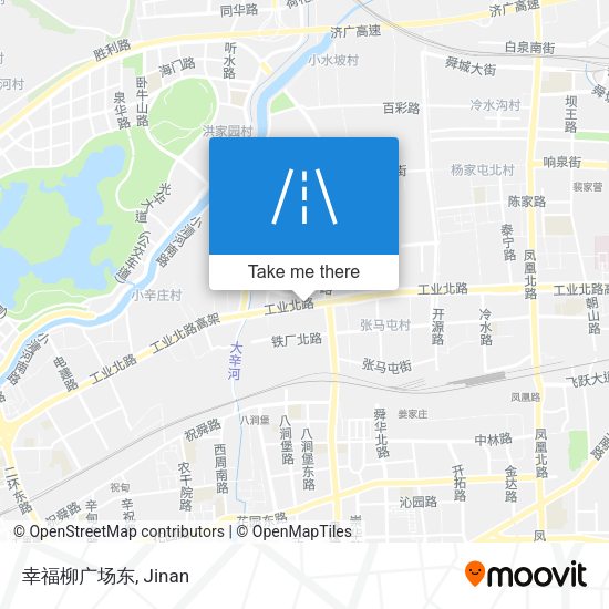 幸福柳广场东 map
