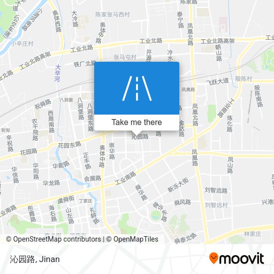 沁园路 map