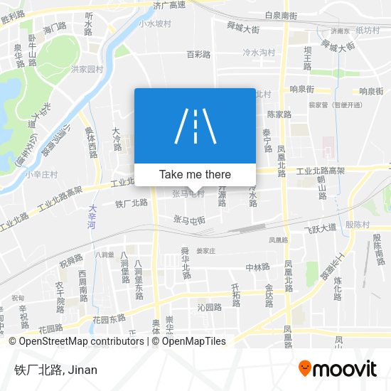 铁厂北路 map