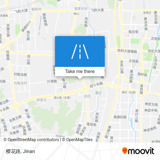 樱花路 map