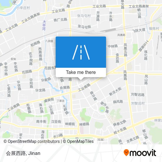 会展西路 map