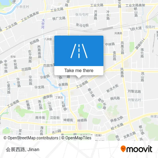 会展西路 map
