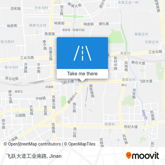飞跃大道工业南路 map