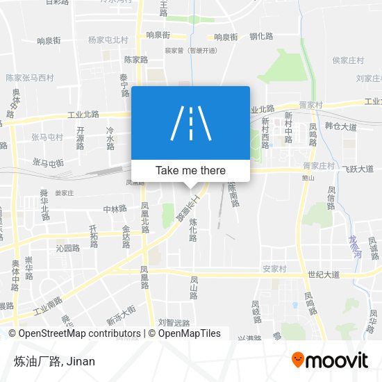 炼油厂路 map