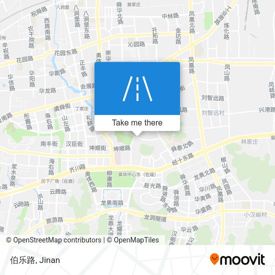 伯乐路 map