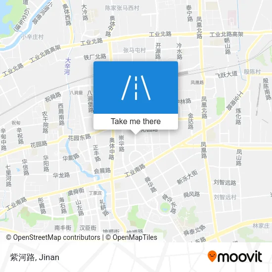 紫河路 map