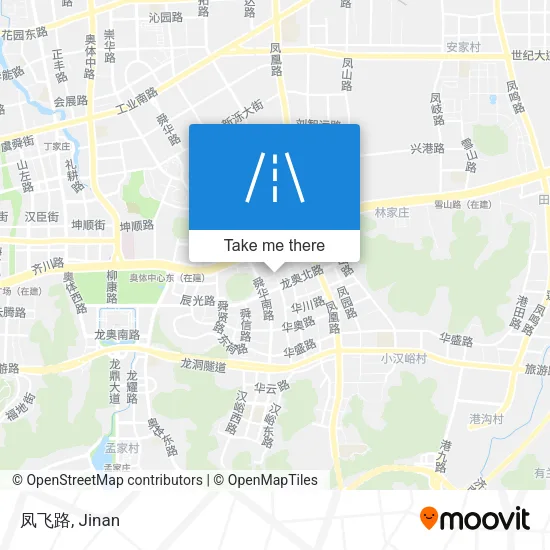 凤飞路 map