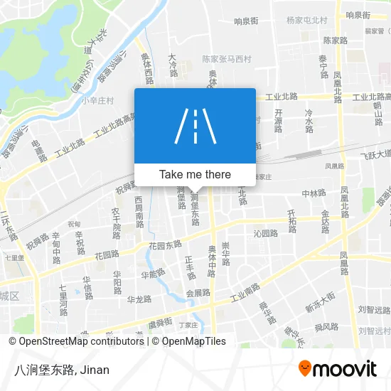 八涧堡东路 map