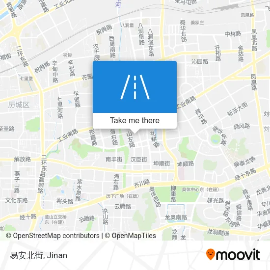 易安北街 map