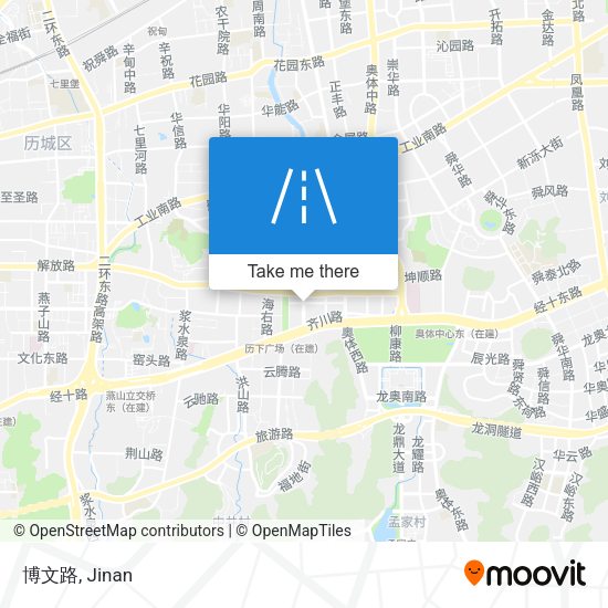 博文路 map