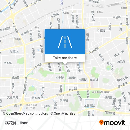 藕花路 map