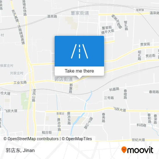 郭店东 map
