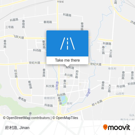 府村路 map