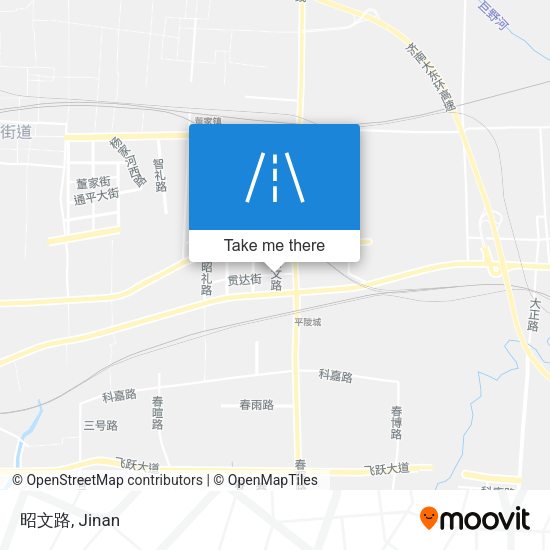 昭文路 map