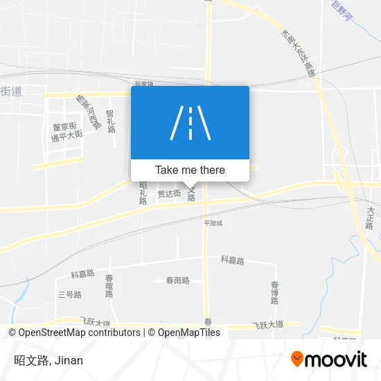 昭文路 map