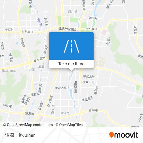 港源一路 map