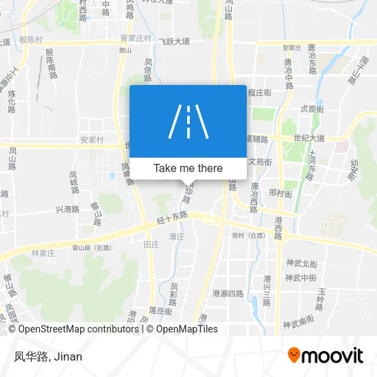 凤华路 map