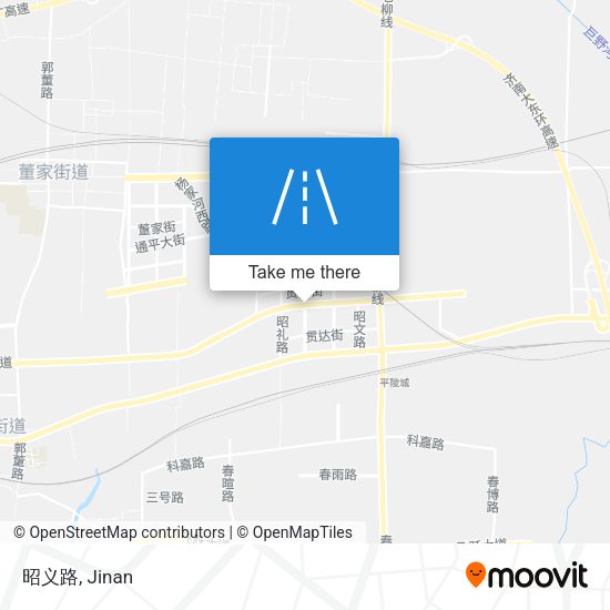 昭义路 map
