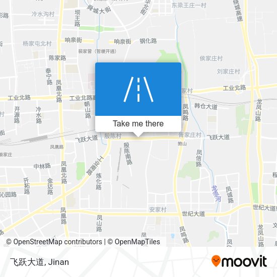 飞跃大道 map