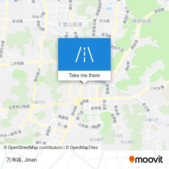 万寿路 map