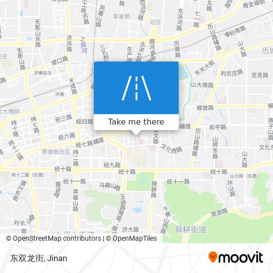 东双龙街 map