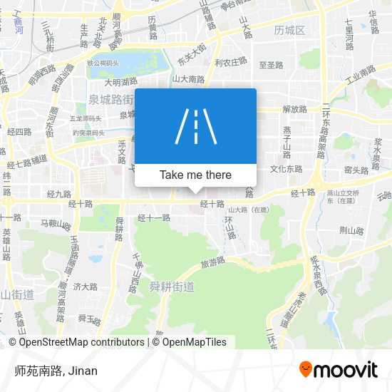 师苑南路 map