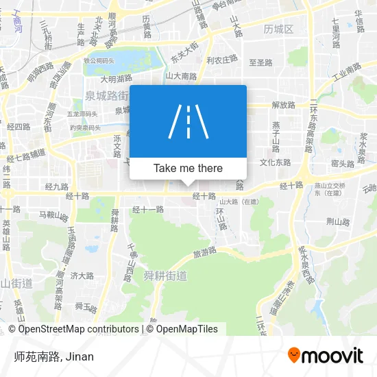 师苑南路 map