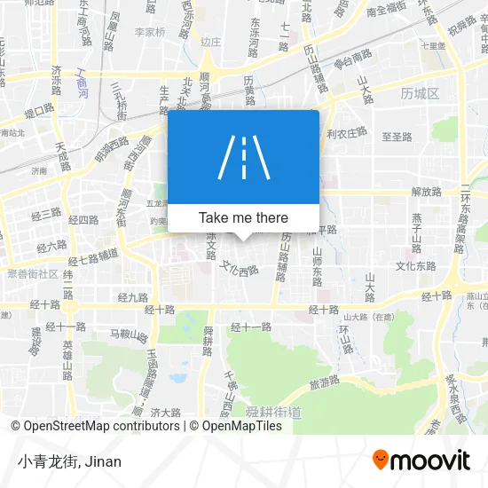 小青龙街 map