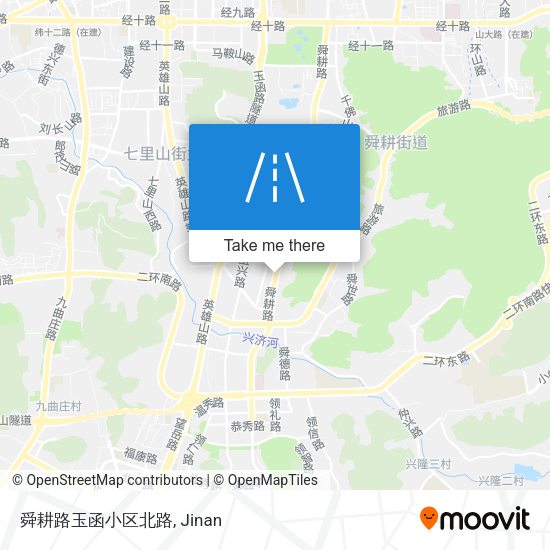 舜耕路玉函小区北路 map