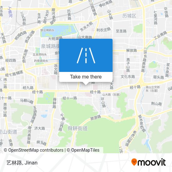 艺林路 map