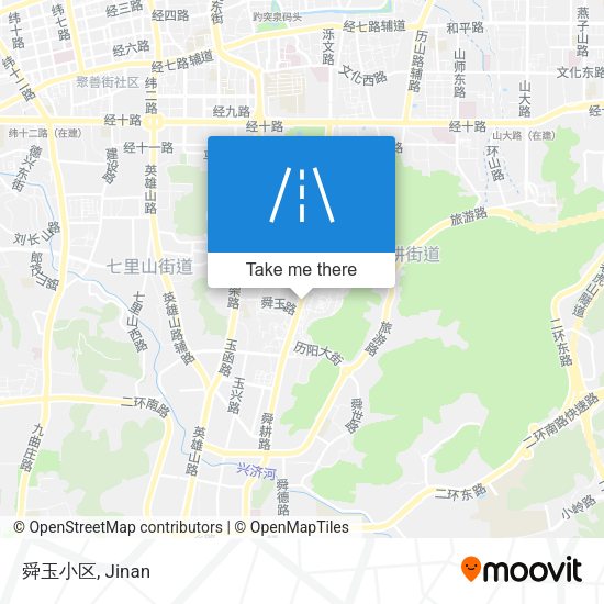 舜玉小区 map