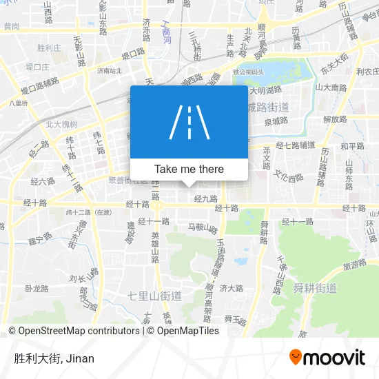 胜利大街 map