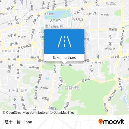 经十一路 map