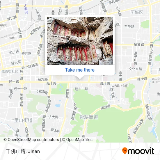千佛山路 map