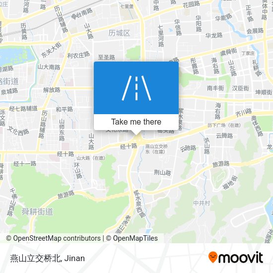燕山立交桥北 map