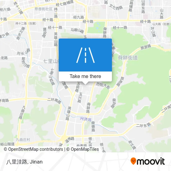 八里洼路 map