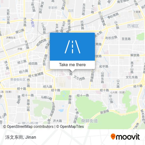 泺文东街 map