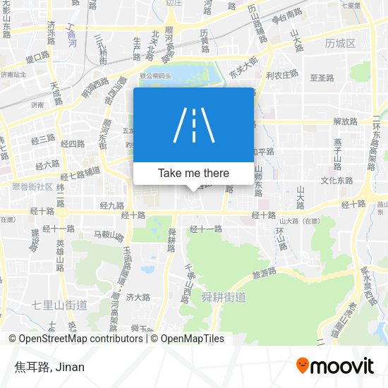 焦耳路 map