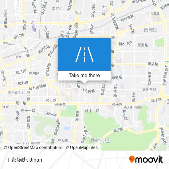 丁家场街 map