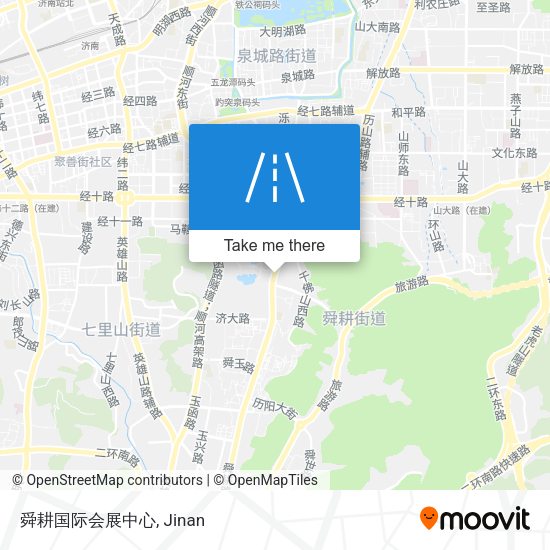 舜耕国际会展中心 map