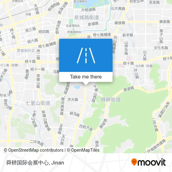 舜耕国际会展中心 map