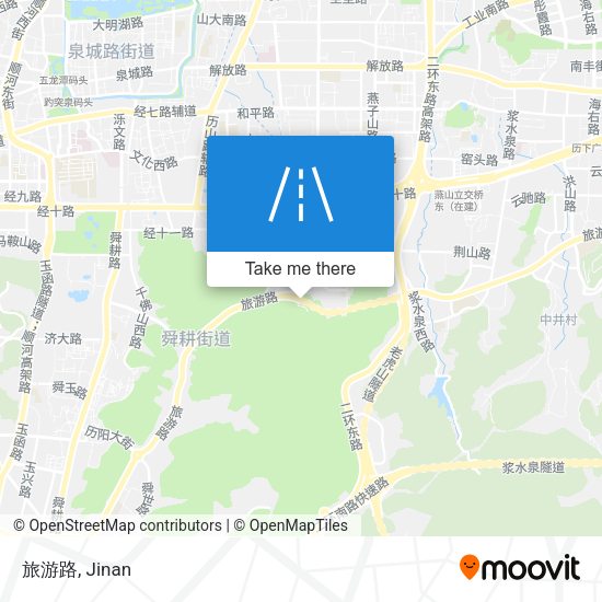 旅游路 map