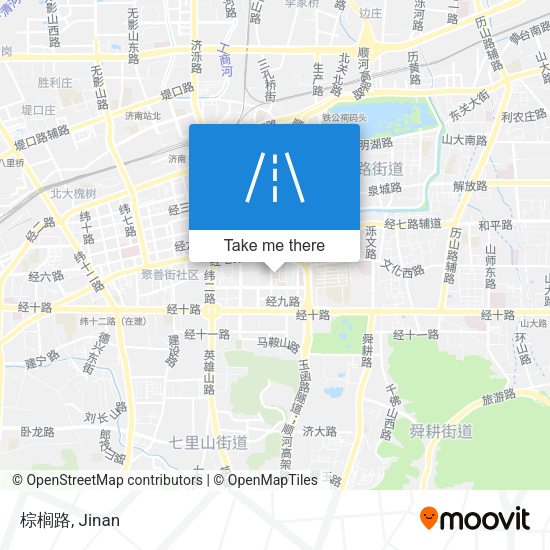 棕榈路 map