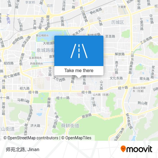 师苑北路 map