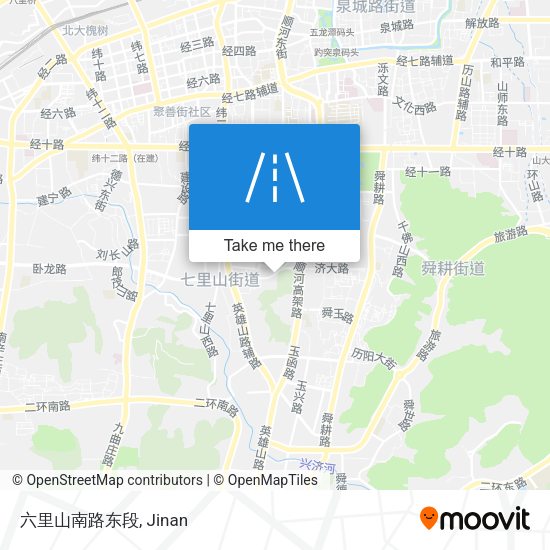六里山南路东段 map