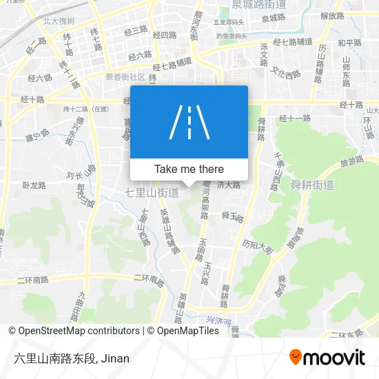 六里山南路东段 map