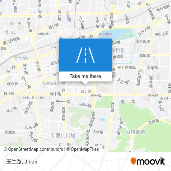 玉兰路 map